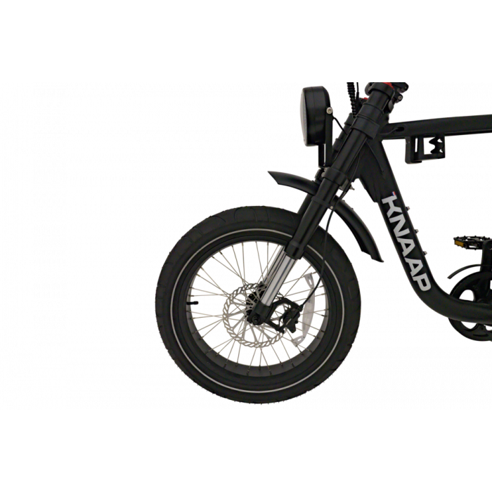 Vélo électrique biplace Knaap RTD X, noir