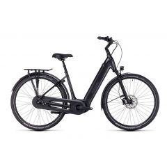 Vélo électrique Cube Supreme Hybrid EX grey 'n' black | saison 2023
