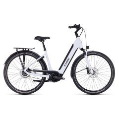 Vélo électrique Cube Supreme Hybrid EXC flashwhite 'n' black | saison 2023