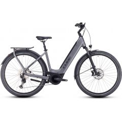 Vélo électrique Cube TOURING HYBRID EXC 625 Grey/metal Easy Enter.