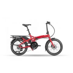 Vélo électrique pliable Tern Vektron Q9 Rouge.