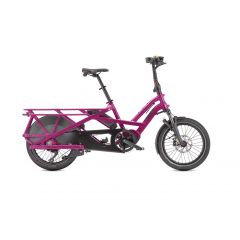 Vélo cargo électrique Tern GSD S10 LX violet (500W).