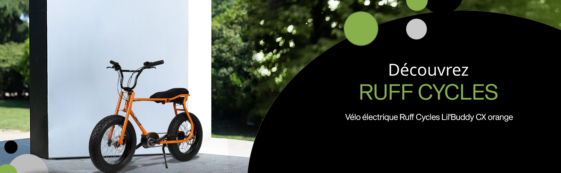 Cyclobike -vélo électrique à paris: ruff cycle